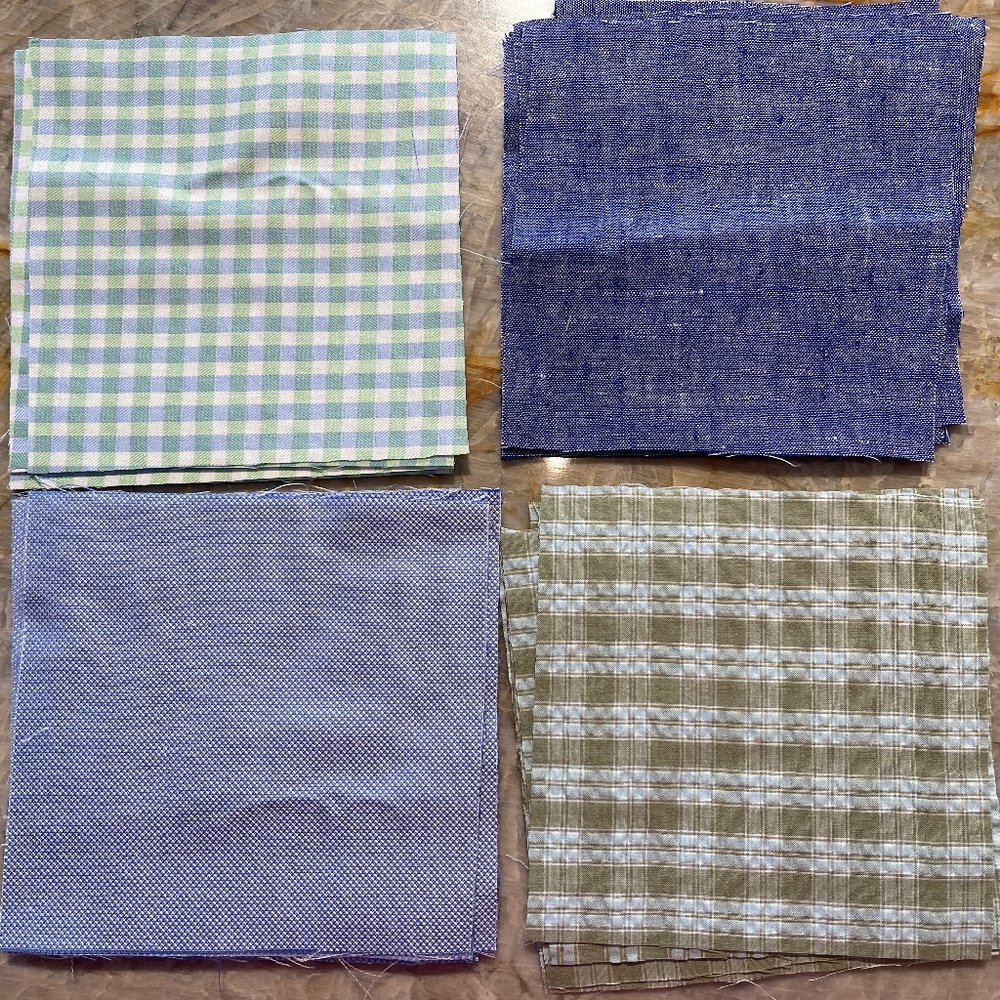 40 Precut 5" Quilt Squares Assorted Fabric Charm Pack